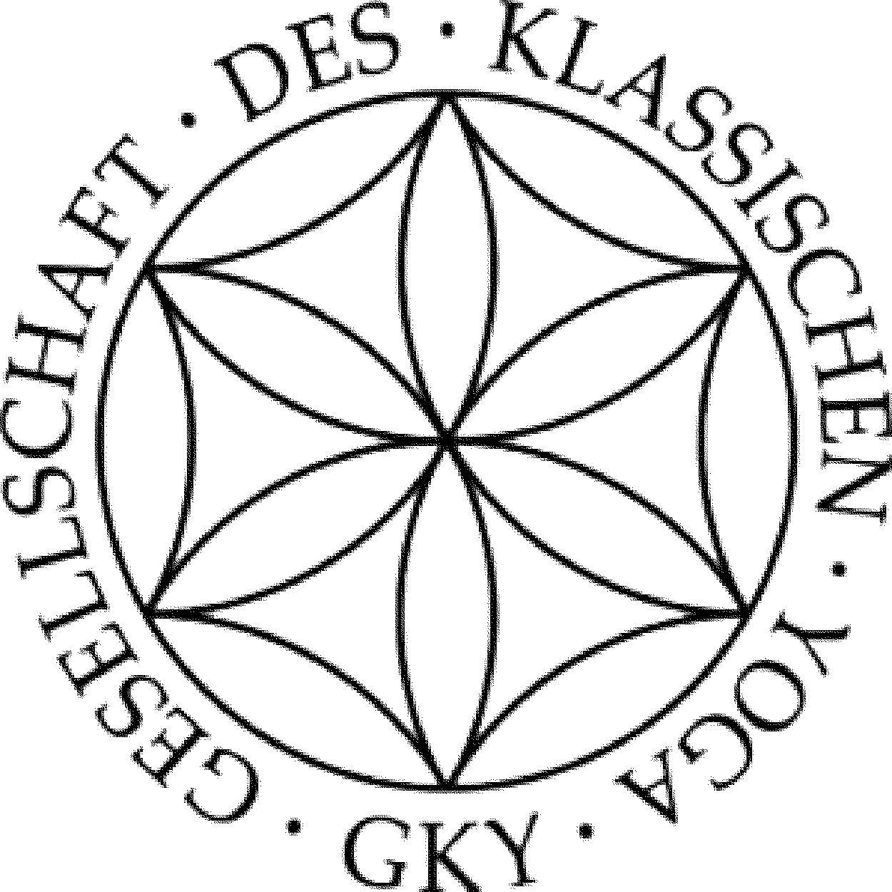 GYK Logo Schwarze Outline