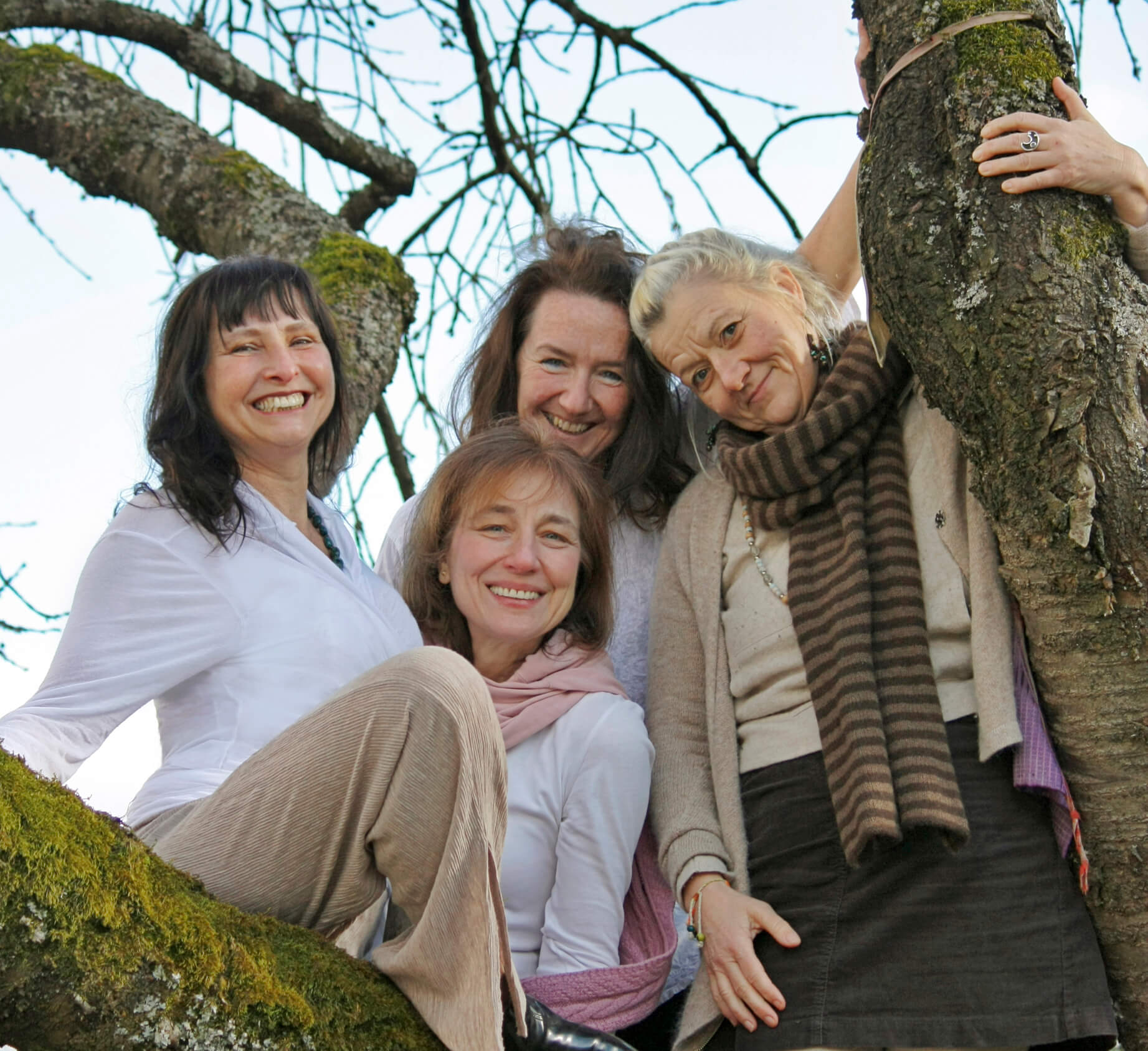 4 Yogalehrerinnen des Yogaraum Oberpfalz