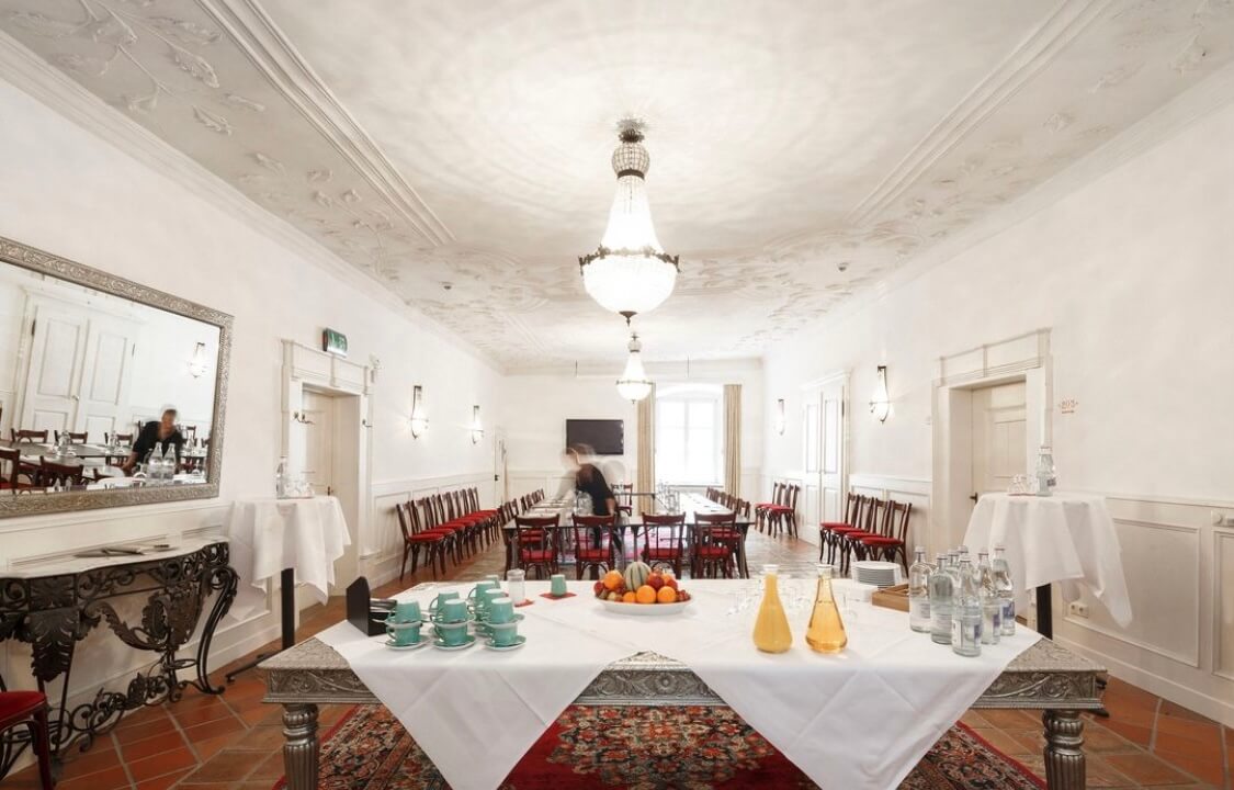 Frühstücksraum HotelOrphée